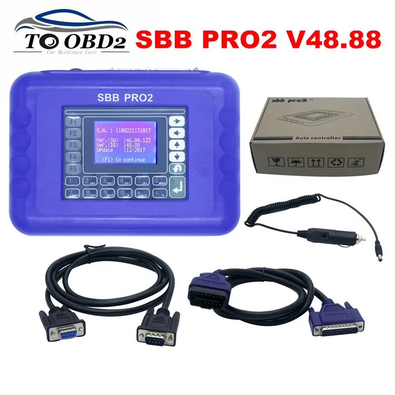 Программатор автомобильных ключей SBB Pro2 V48.88 V48.99 программатор для многих