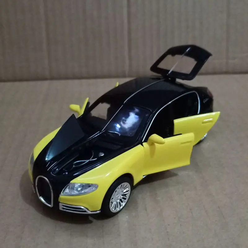 Масштаб 1:32/литая металлическая Игрушечная модель/Bugatti etторе Супер спортивный