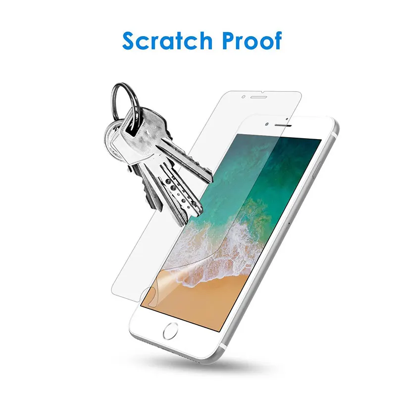 Ascromy 5 шт. Защитные пленки для Apple iPhone 5 5S 5C SE 4 4S 6 7Plus 6S 8 защитная пленка защитная крышка аксессуары для телефонов