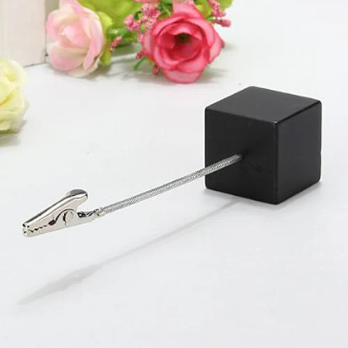 SOSW-Memo halter card holder memo clip photo picture with alligator black | Канцтовары для офиса и дома