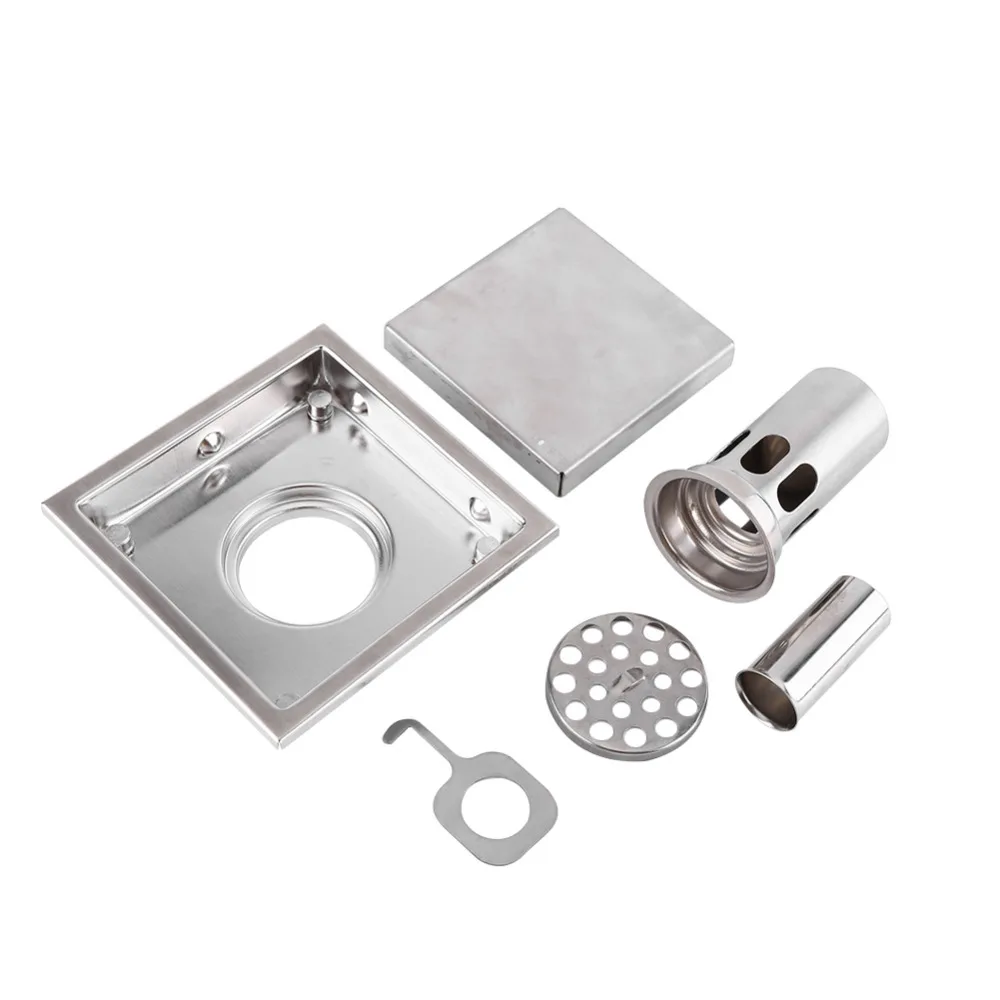 304 душевая кафелька из нержавеющей стали 110X110 мм|floor drain strainer|drain strainertile inserts |
