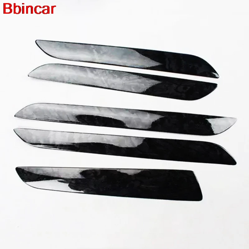 Bbincar ABS пластиковая черная деревянная краска для межкомнатной двери Передняя