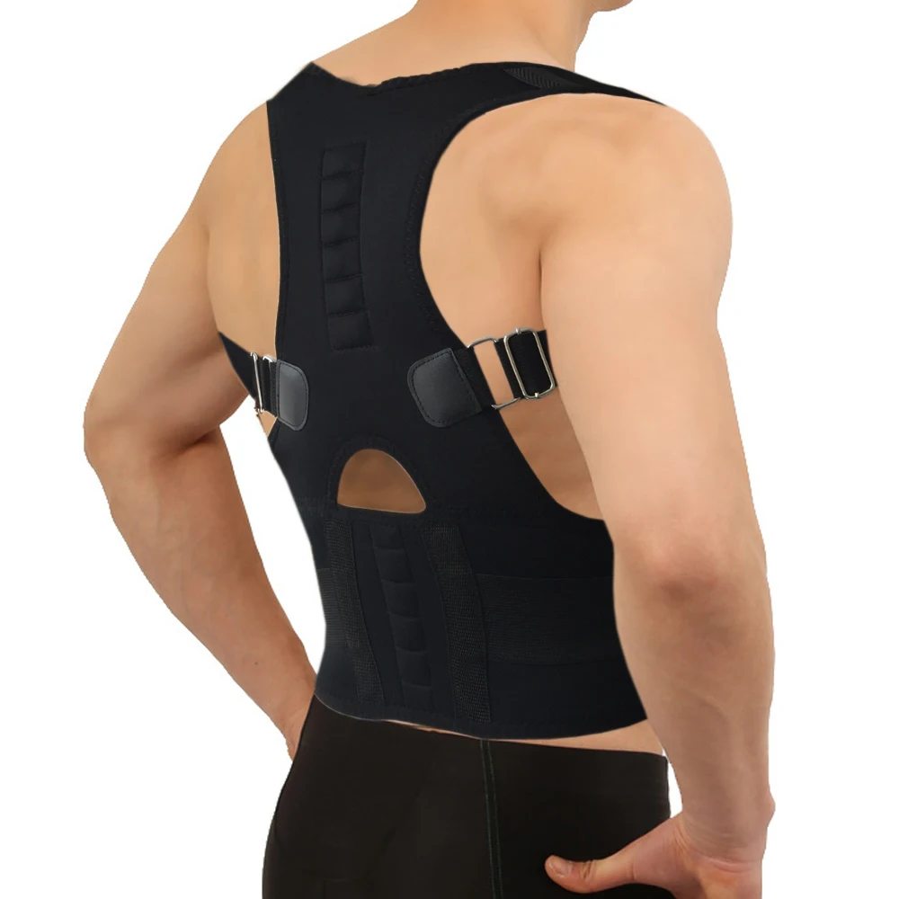 

2021 Magnetic Therapy Shoulder Posture Corrector Belts Upper Back Posture Correction Belt for The Spine Braces Supports Corset