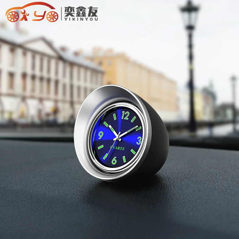 YIXINYOU автостайлинг светящиеся кварцевые часы для автомобиля Авто Интерьерные