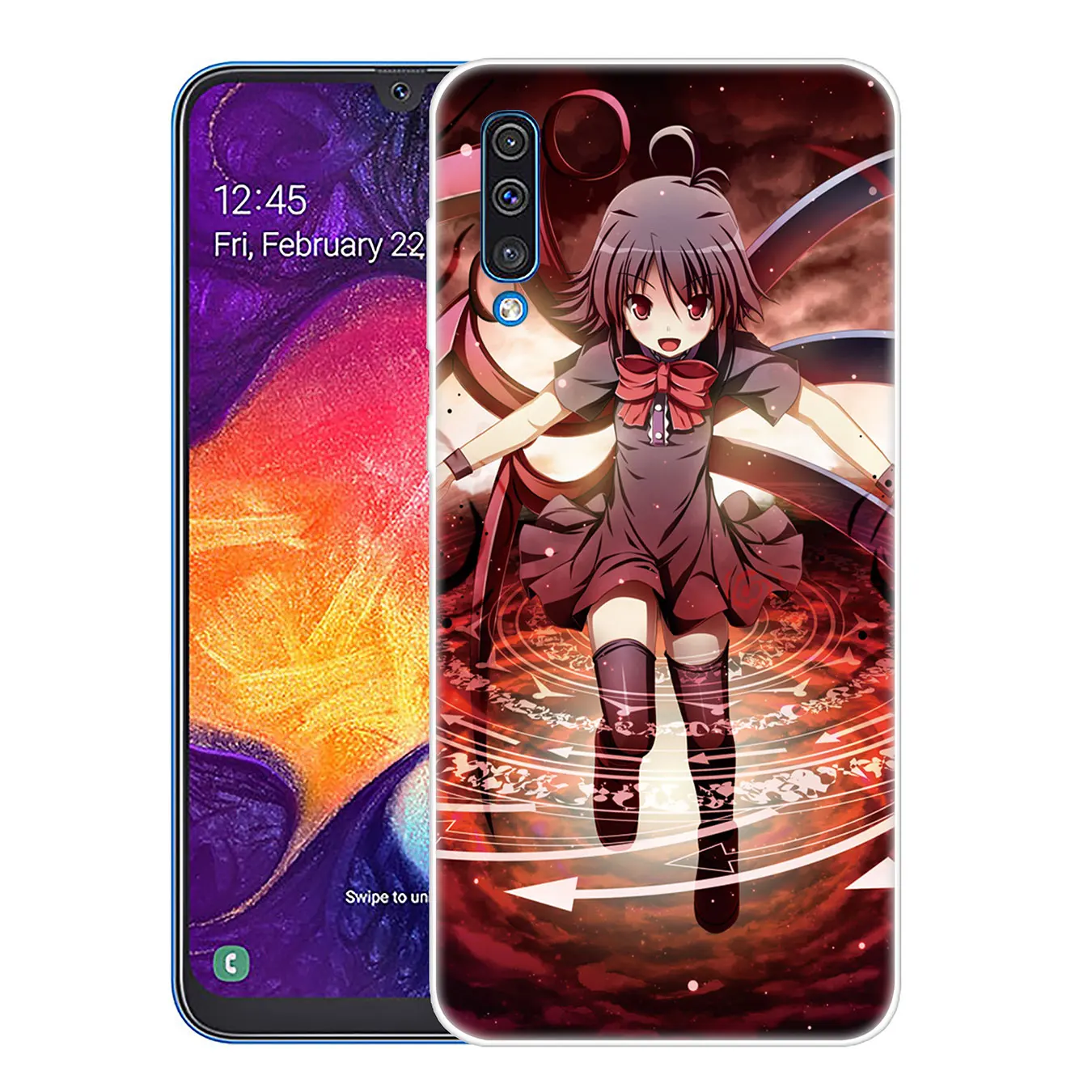 Жесткий чехол для телефона Lavaza anime touhou scarlet eyes Samsung Galaxy A10 A20 A30 A40 A50 A60 A70 M40 M30 M20 M10
