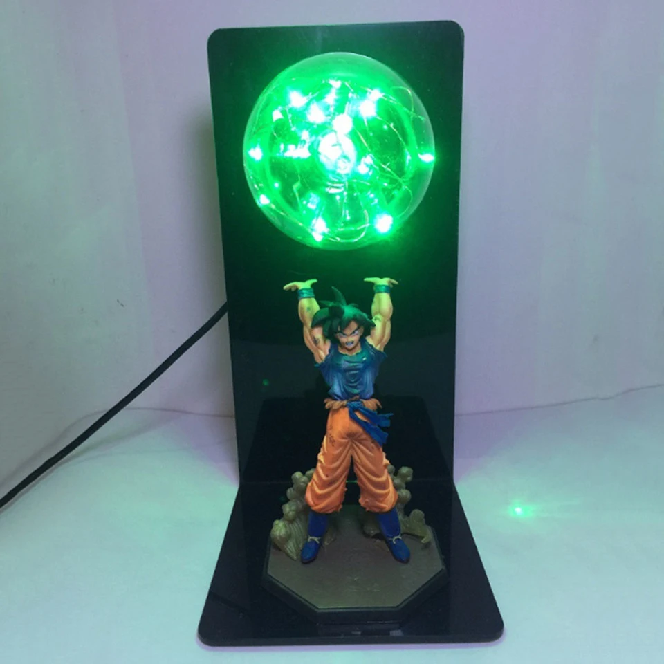 Прямая поставка Dragon Ball Z Сон Гоку прочность бомба светодиодный ночной Светильник Dragon Ball Z настольная лампа для любителей аниме исследование Спальня украшения