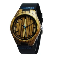 brand wooden mens watches with high quality janpan movement quartz fashion watch with gift box