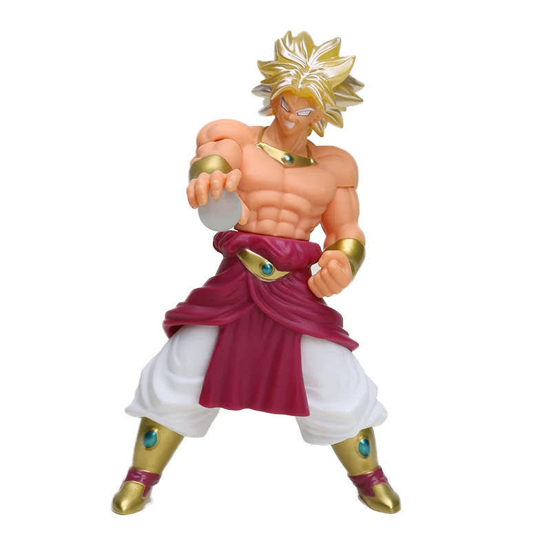 10-26 см Dragon Ball Z красный Сон Гоку Вегета SS4 ПВХ фигурка Gogeta Dragonball GT Super Saiyan 4 Коллекционная модель игрушки куклы - Цвет: 25cm silver opp