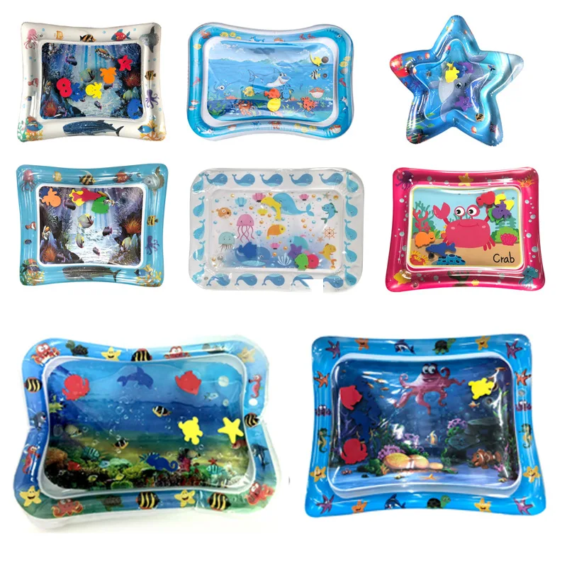 Детский игровой коврик Happy Water Play надувной на водной основе детские игрушки