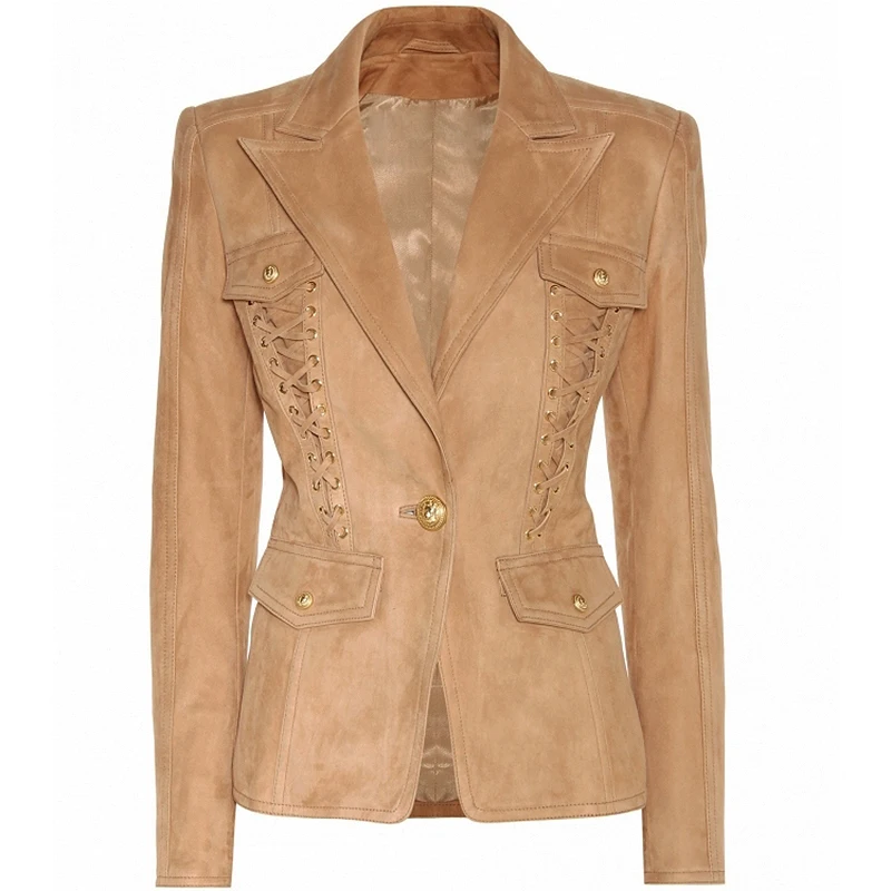 Высокое качество новинка подиум 2020 Осень зима дизайнерский Блейзер куртка