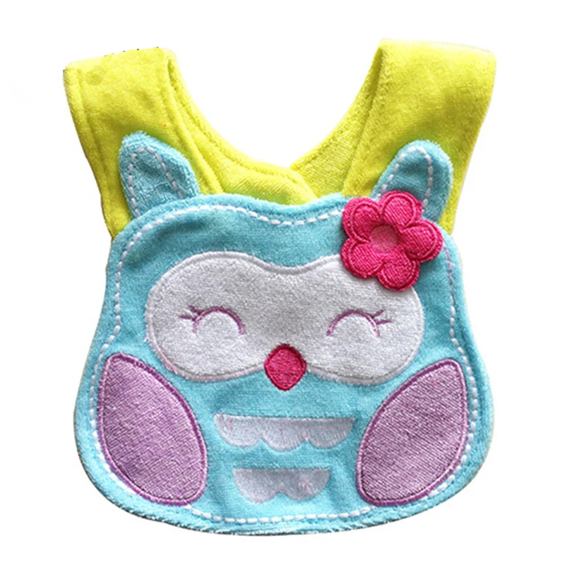 Cartoon Baby Bibs Cotton Newborn Colorful Burb Cloth Cute Waterproof Towels New 3D Bandana Bib Boys Girls Saliva | Детская одежда и