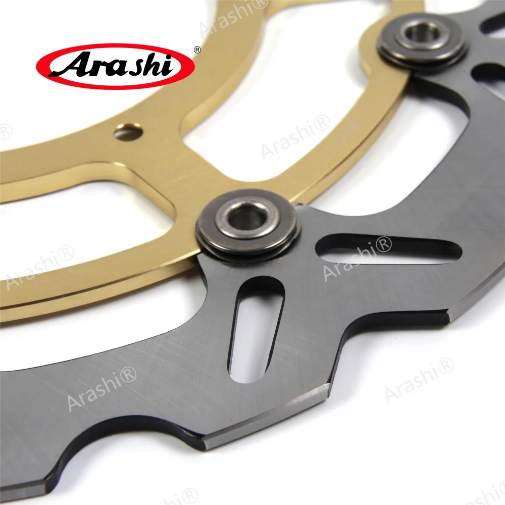 Arashi 1 комплект ЧПУ Передние Задние тормозные дисковые роторы для SUZUKI DRZ SM 400 2005-2009 DRZ400SM 2005 2006 2007 2008 2009 DRZ-400-SM