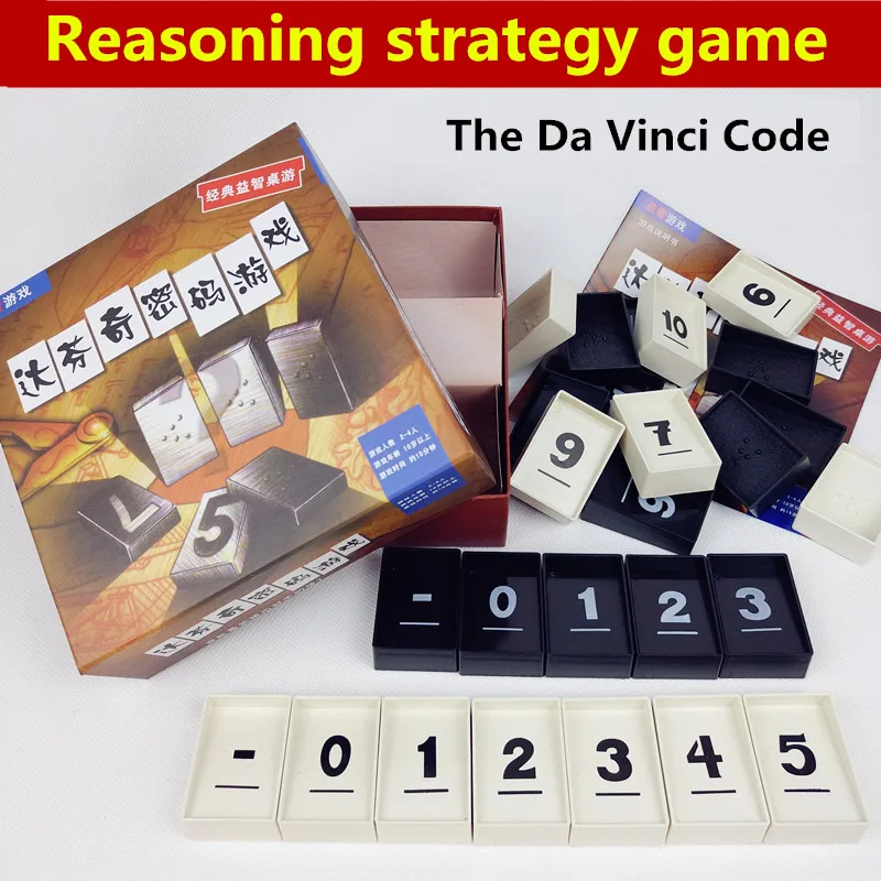 Код да Винчи Настольная игра Цифровые Образовательные Игрушечные лошадки для от