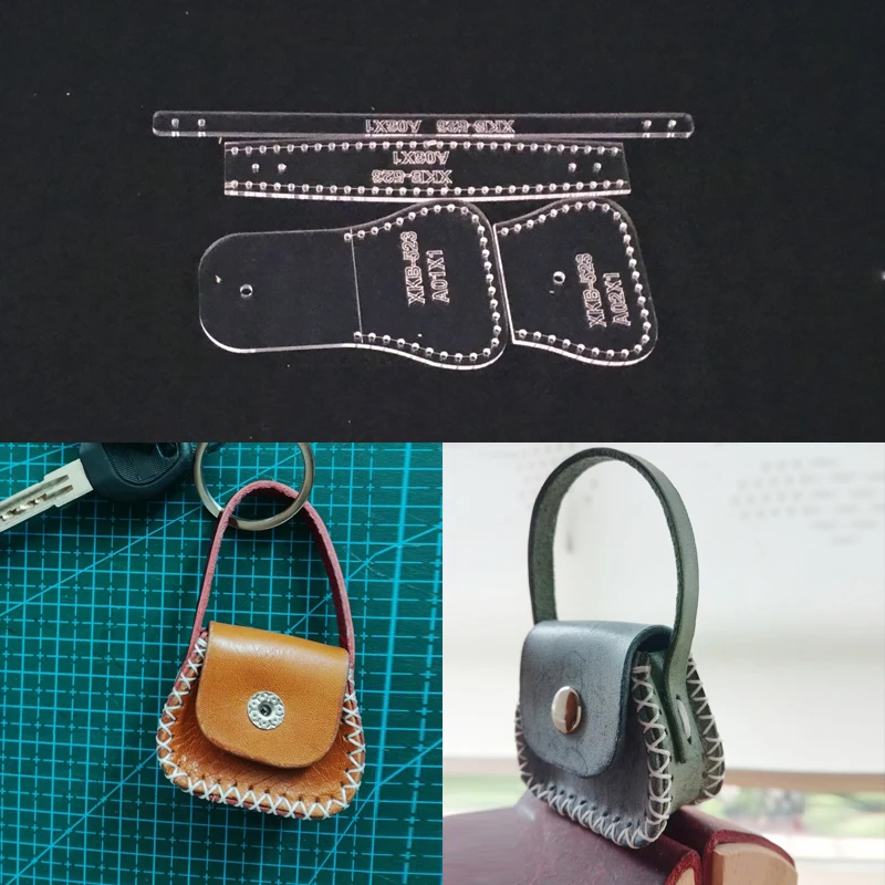 Акриловый трафарет лазерная резка шаблон DIY кожа ручной работы ремесло Мини