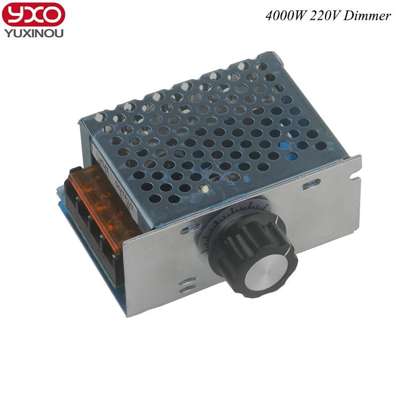 Электронный регулятор напряжения 220 В переменного тока 4000 Вт|dimmer band|dimmer remote