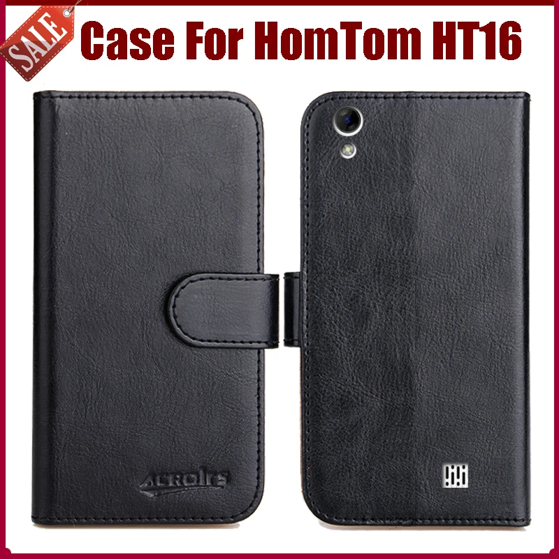 

Горячая распродажа! Чехол-книжка для HomTom HT16, кожаный, 6 цветов