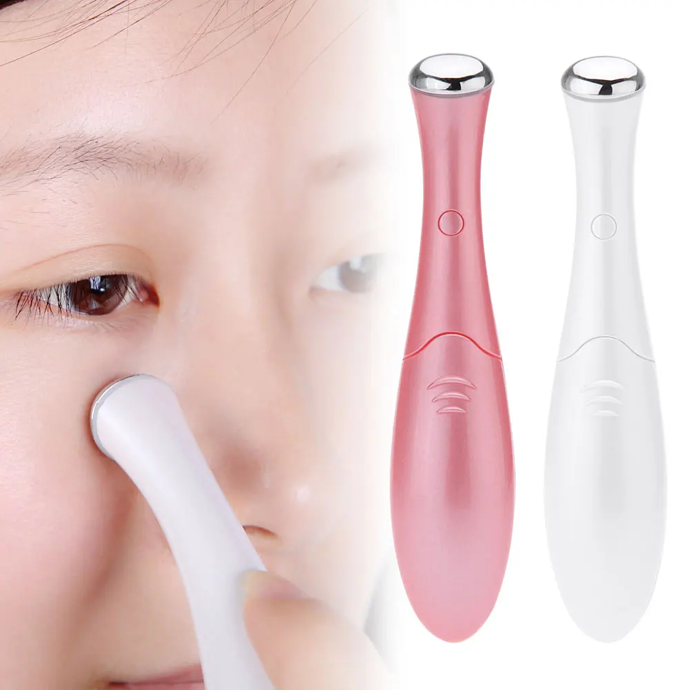 

Professional Eye Massage Stick Eyes Wrinkle Remover Pen Eye Skin Lift Dark Circles Eye Bags Removal Vibration Massage Beauty Pen