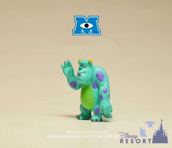 Экшн фигурка Disney Monsters University Sullivan 4 см мини украшение из аниме коллекционная