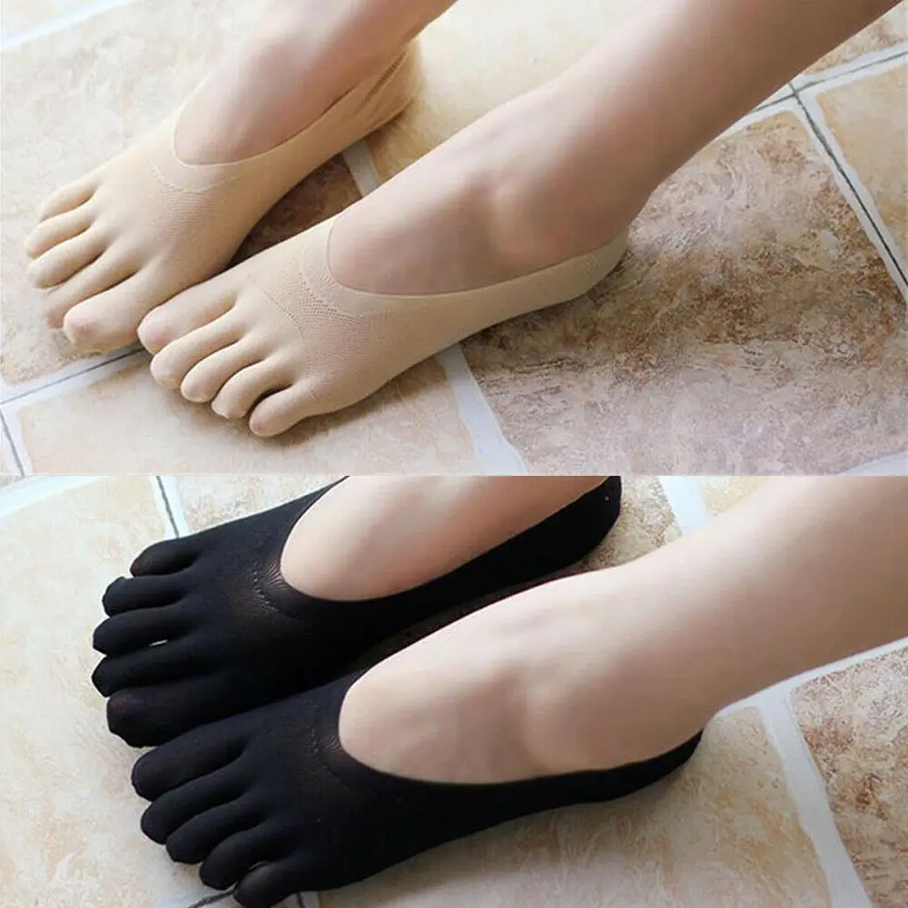 Новый стиль детские спортивные носки с 5 пальцами массажные хлопковые