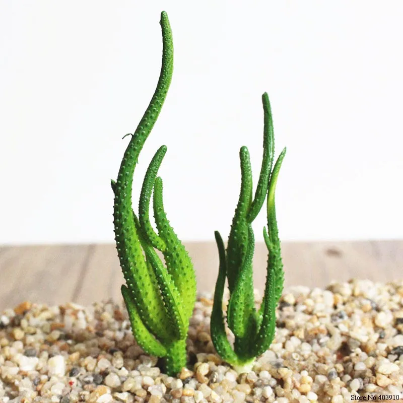 1PCS Artificial Cactus Succulents Bonsai Flowers DIY Home Decor Fake Plants Landscape Table Decorative Desert plant