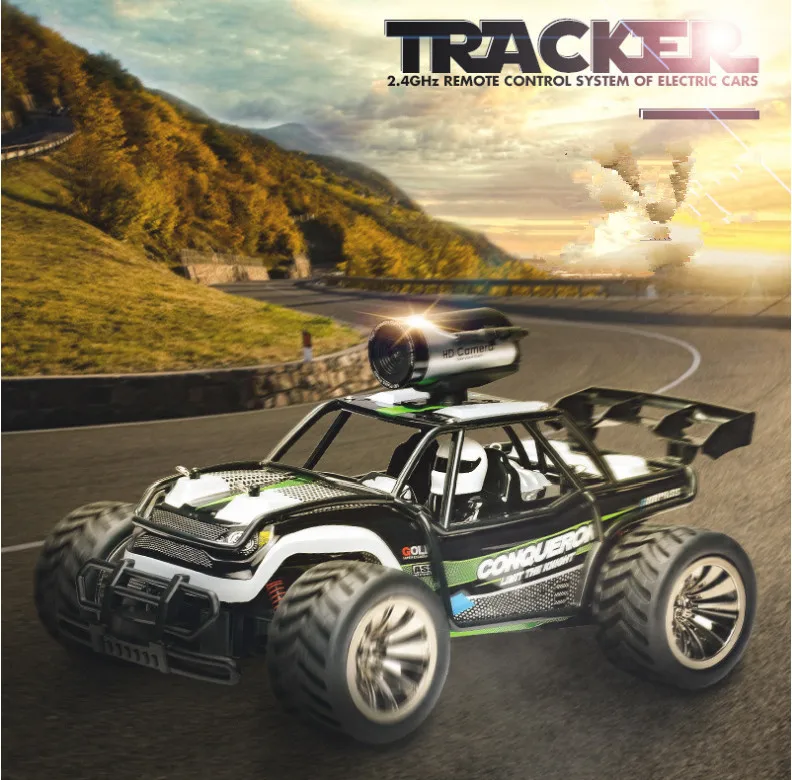 WIFI FPV Racing Vedio Car 1:16 весы 2 4G высокоскоростной пульт дистанционного управления RC BG1516