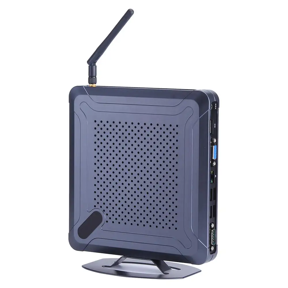 Мини ПК настольный компьютер Intel Core I3 7130U Windows 10/Ubuntu [HUNSN BH06L] (COM/VGA/HD/LAN/4USB2.0/4USB3.0) |