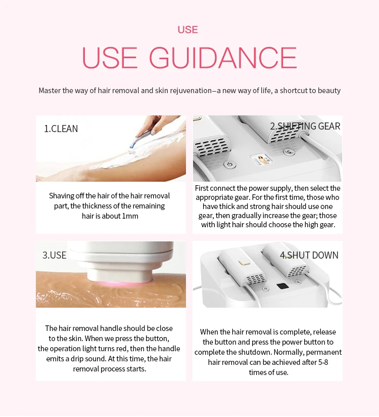 Диодное устройство для удаления волос 808 нм/домашнее удаление Iyoung бесплатная