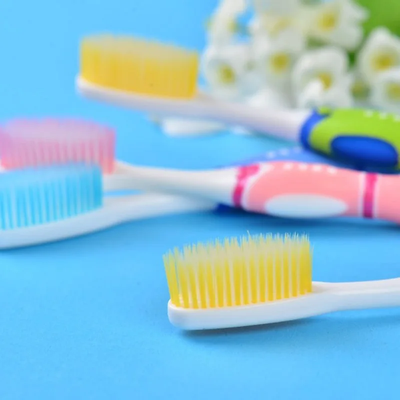 Два загружалась силиконовый нано взрослых Зубная щётка мягкая щетина два