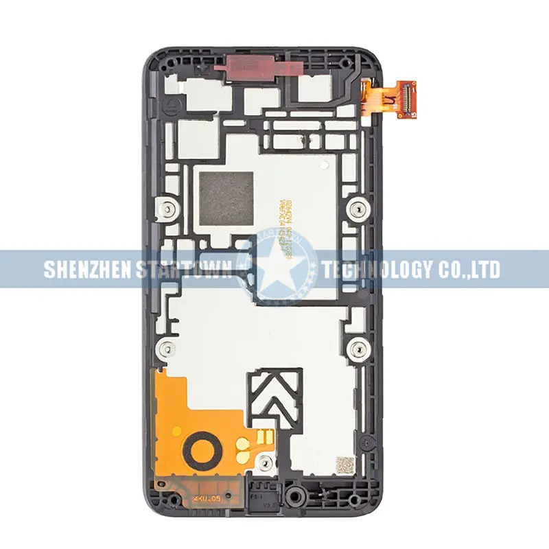 Черный ЖК сенсорный дигитайзер дисплей экран в сборе Замена для Nokia Lumia 530 +