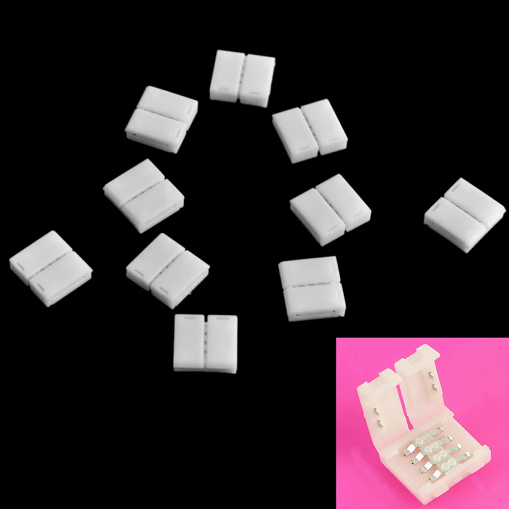 Новое поступление 10 шт Высокое качество 4 контактный разъем адаптер для RGB LED SMD