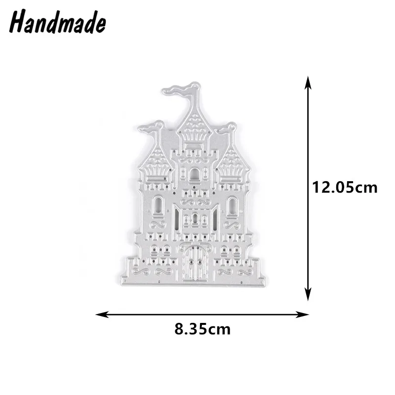Замок дизайн металла стали высечки штампы трафареты скрапбукинга Papar карты