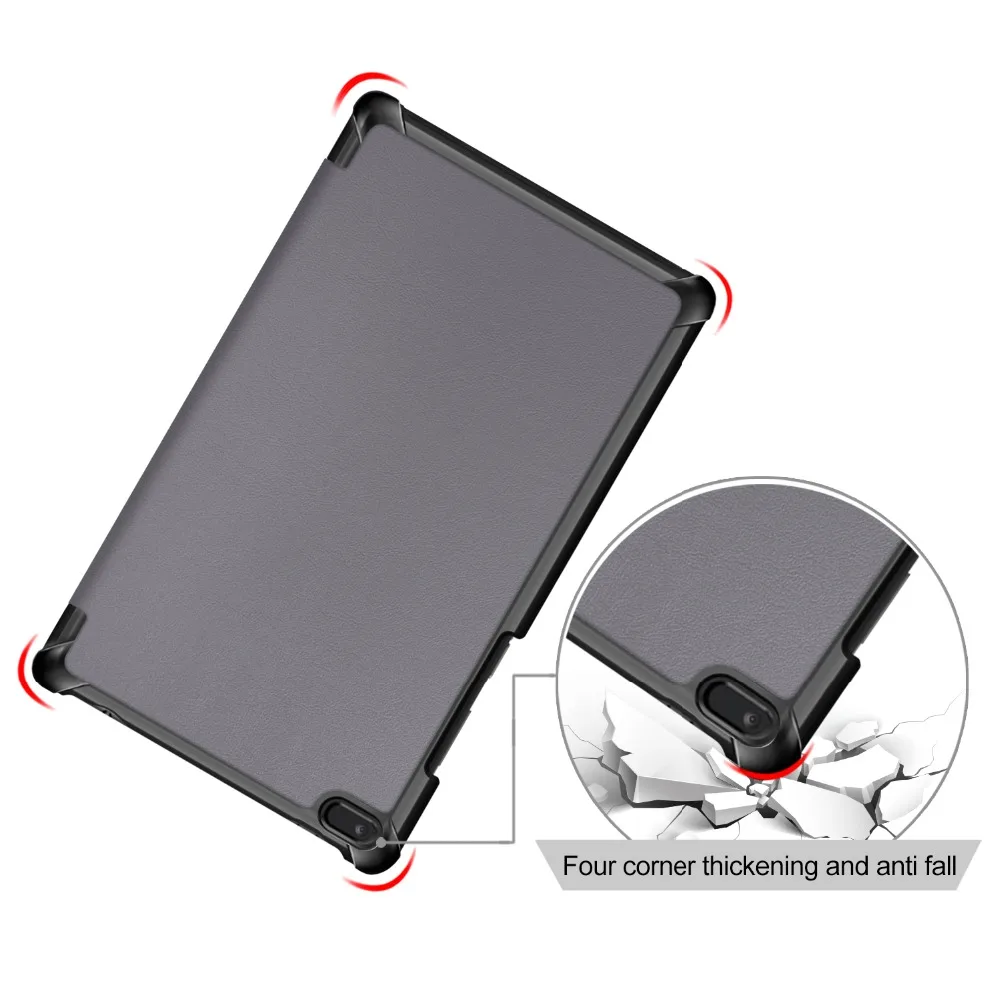 For Lenovo Tab E8 TB-8304F Case Tri-Fold Flip Stand Magnetic Cover 8 inch KST Grain Casing Shell for lenovoE8 | Компьютеры и офис