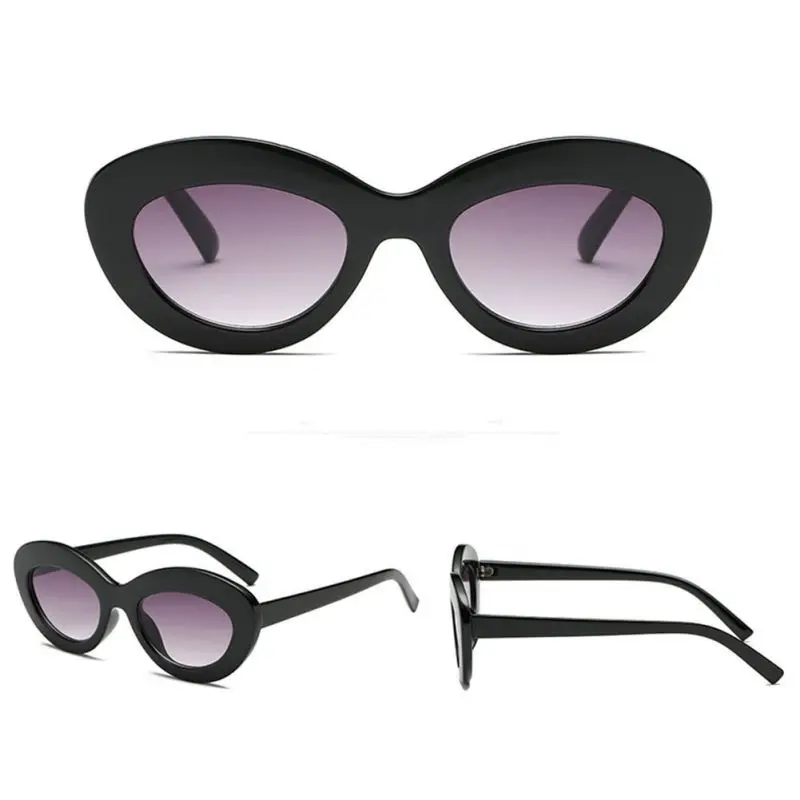 Женские/мужские ретро очки с прозрачными линзами солнцезащитные винтажные