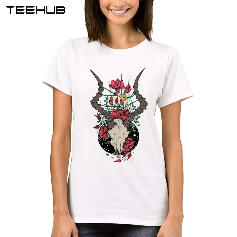 TEEHUB новейшая Женская Классическая футболка с коротким рукавом весенние женские