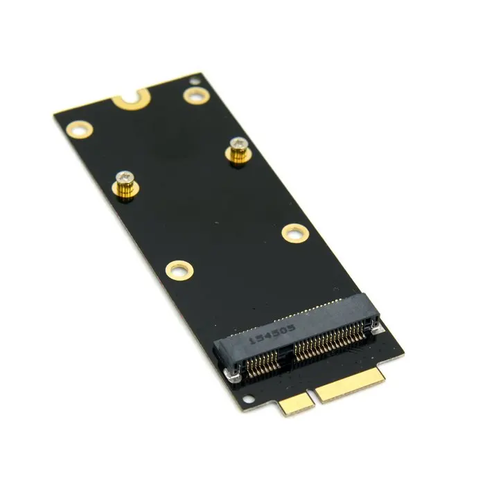 10 шт. SSD до 17 + 7pin Конвертор разъем адаптера карты для 2012 Macbook Pro Retina iMac A1425 A1398 MC975 MC976