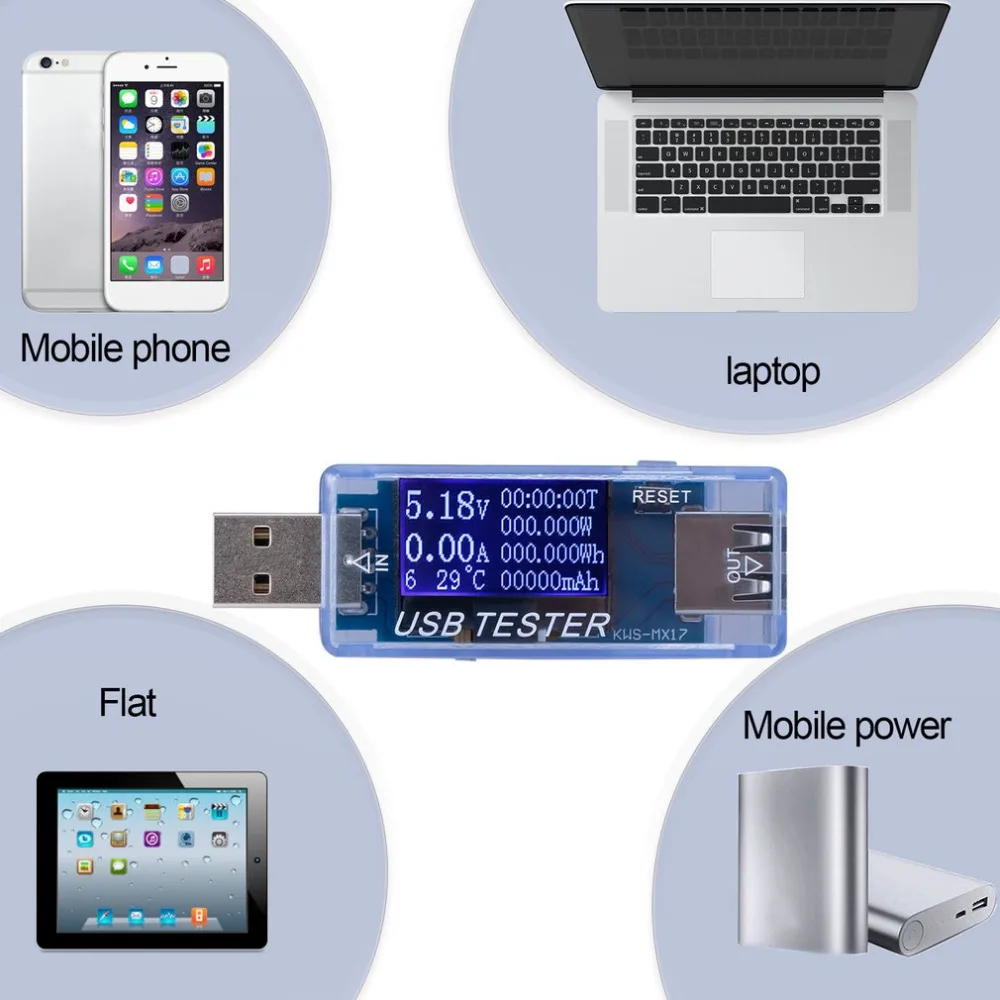 Цифровой Многофункциональный USB тестер 4 30 в мини измеритель напряжения тока
