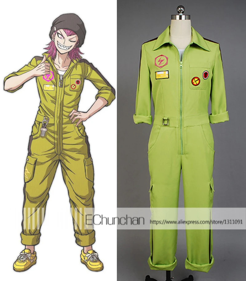 Костюм для косплея из игры на Хэллоуин супер данганронпа униформа Kazuichi Souda