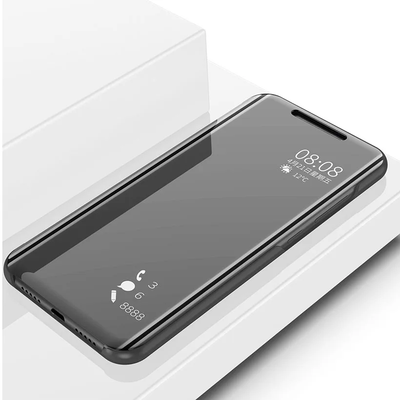 Чехол Smart mi rror для Xiaomi mi 8 Lite чехол для Xiaomi mi Max mi x 2 3 Note 3 mi 5C mi A1 mi 6 6X mi 8 SE mi 9 Pocophone F1