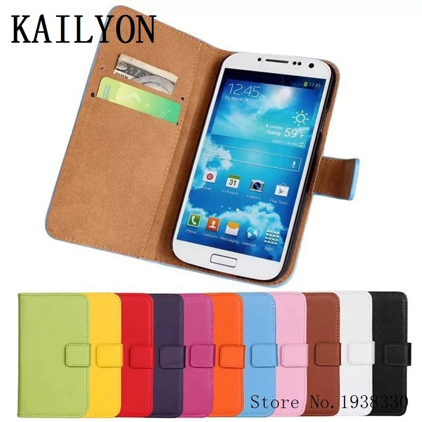 Роскошный чехол kailyon из натуральной кожи для Samsung Galaxy S4 I9500 дизайнерский бумажник