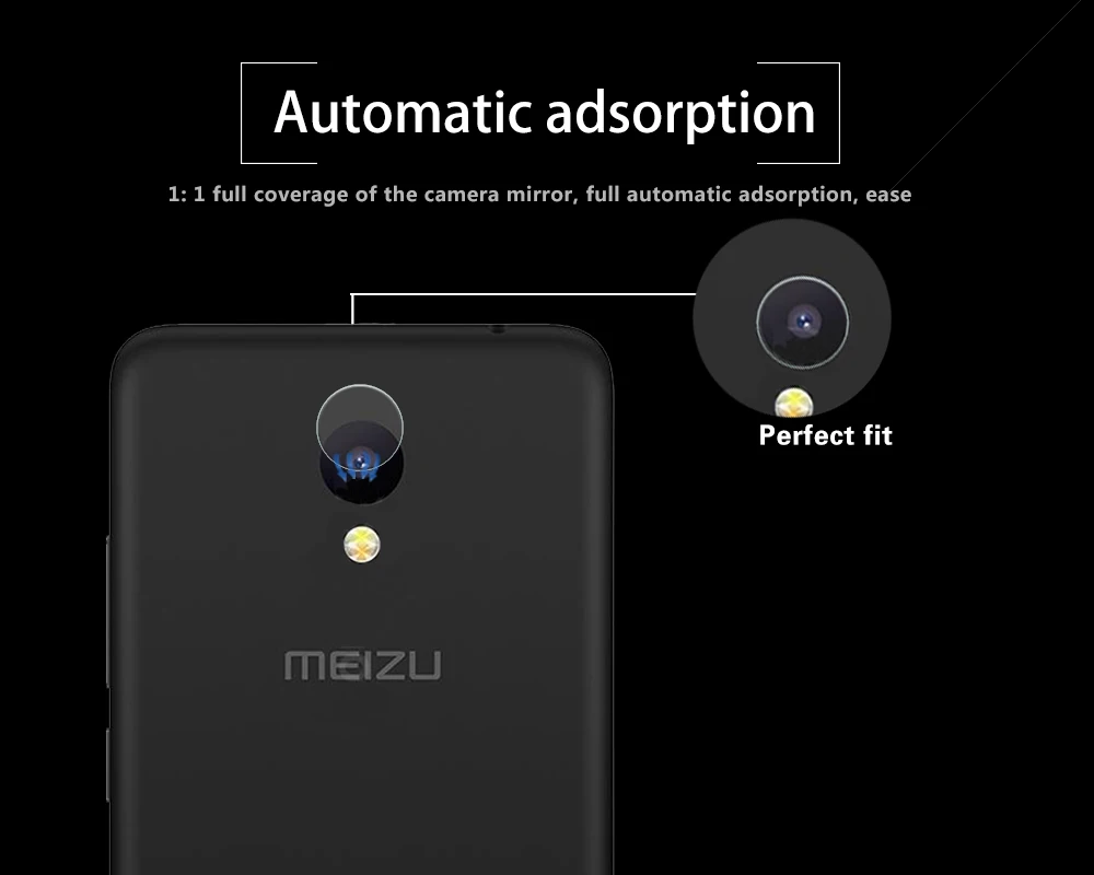 Защитная пленка для задней камеры Meizu Meilan A5 стеклянная M5c M710M M793Q из закаленного