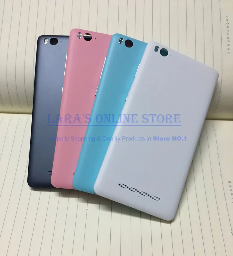 Оригинальный чехол с аккумулятором для Xiaomi MI 4i Mi 4c 4I 4C задний корпус задняя дверь