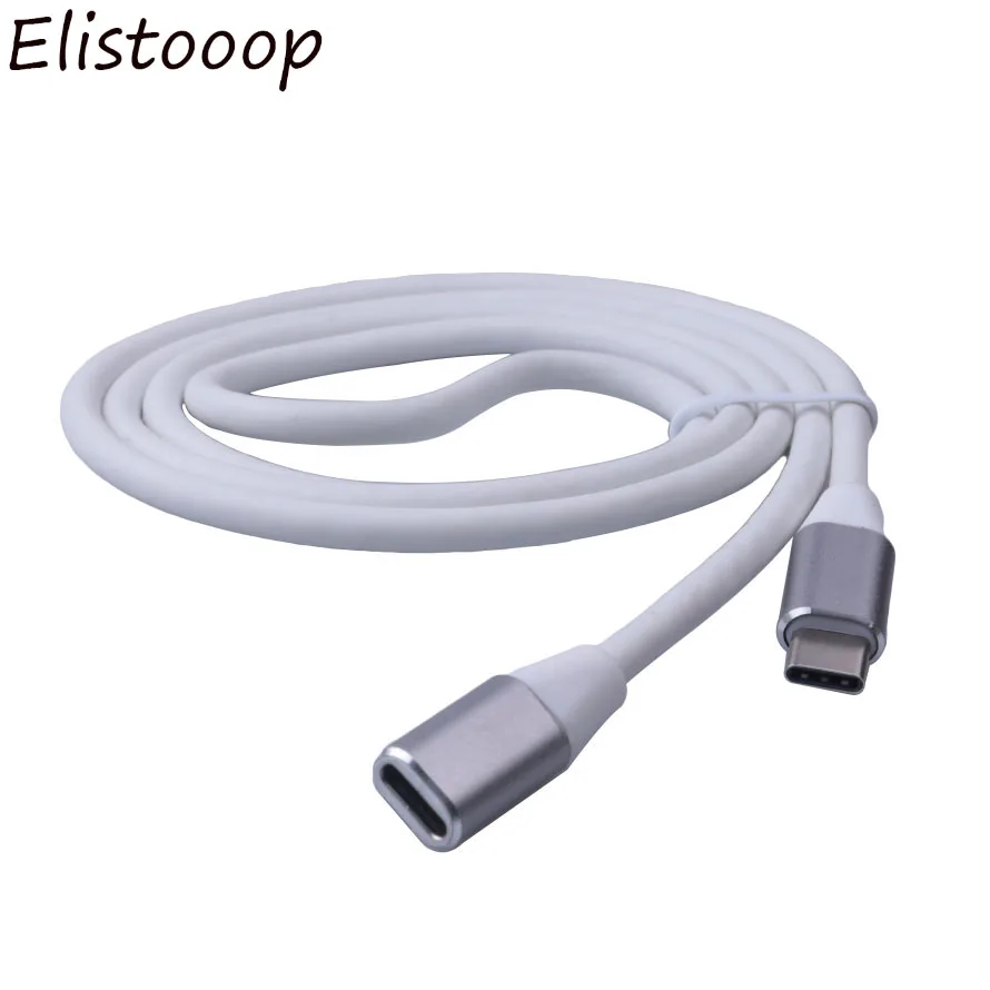 Удлинительный кабель Elistooop для Macbook передачи данных Type C c USB 3 1 Папа мама м|Кабели