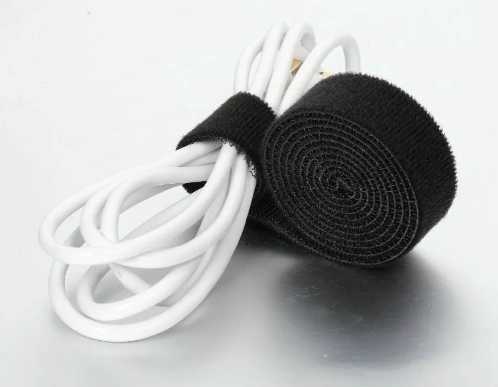 1 м сделай сам черный провод для компьютера кабель метчики держатели намотка