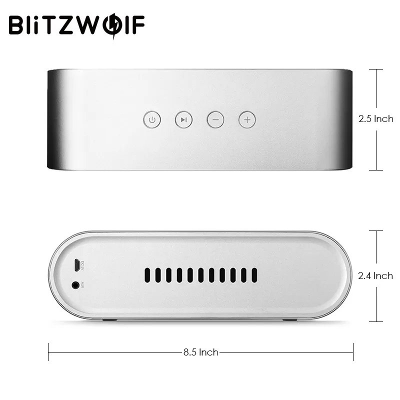BlitzWolf bluetooth Динамик s Портативный беспроводной стерео динамик V4.0 двойные драйверы