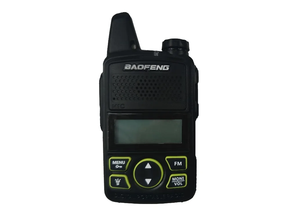 Оригинальный BAOFENG T1 мини двухсторонний радио BF рация UHF 400 470mhz 20CH портативный Ham FM CB