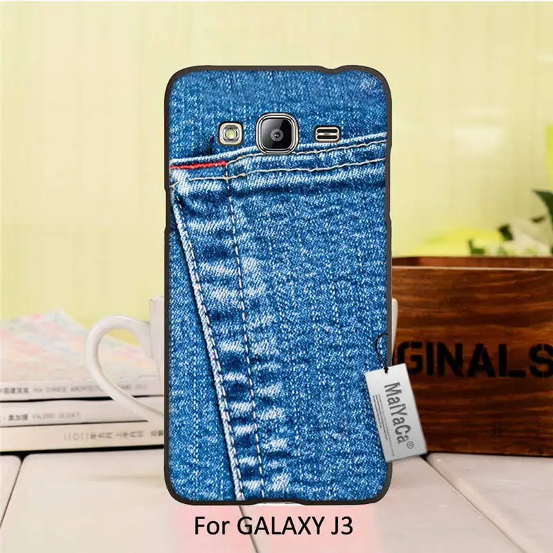 Образец Стиля Роскошных Аксессуаров Оболочки Оригинальный Черный Для GALAXY J3