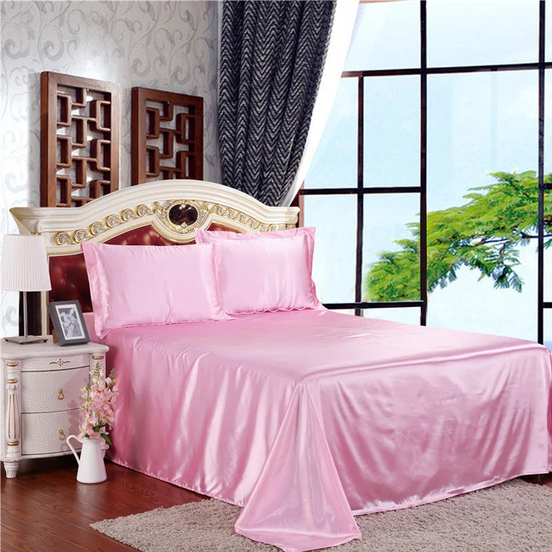 2018 Новые Летние продукты современный набор постельного белья 100% шелк из четырех