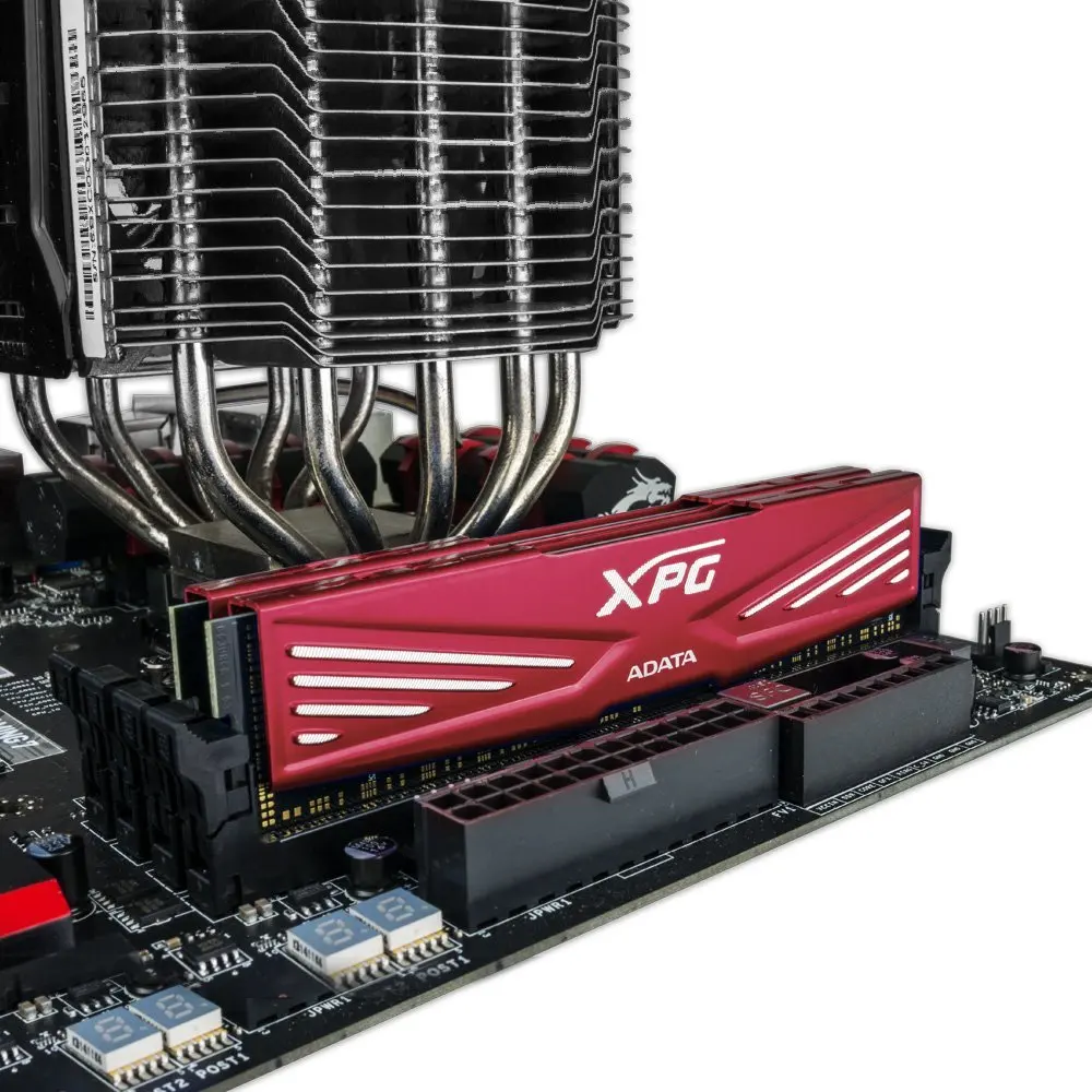 Модули памяти ADATA XPG V1 DDR3 2133 МГц (PC3 17000) 4 Гб красный (AX3U2133W4G10 DR)|Оперативная память| |
