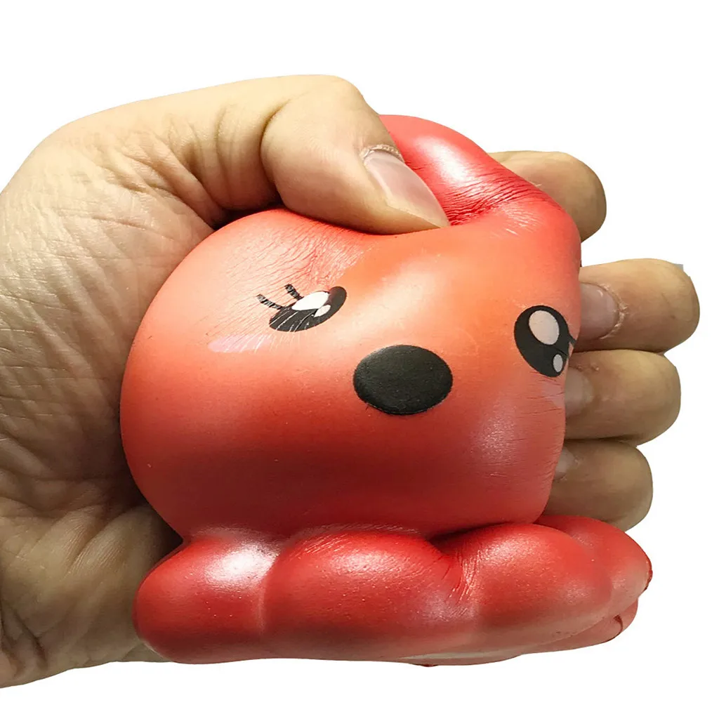 Jumbo очаровательны Осьминог коврик с запоминанием формы игрушки Squishes снятие