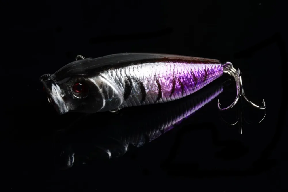 6PCS/lot Good Price Wholesale Plastic Soft Popper Fishing Lures 9.2g/6.5cm | Спорт и развлечения